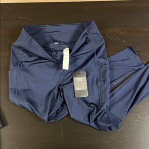 Fabletics Motion 365 Blue Leggings XXL NWT